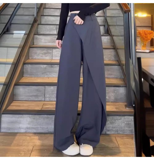 New Fashion Women's High Waist 2025 Pants Casual Straight Leg Pants for Ladies Loose New Fashion Women's High Waist 2025 Pants Casual Straight Leg Pants for Ladies Loose