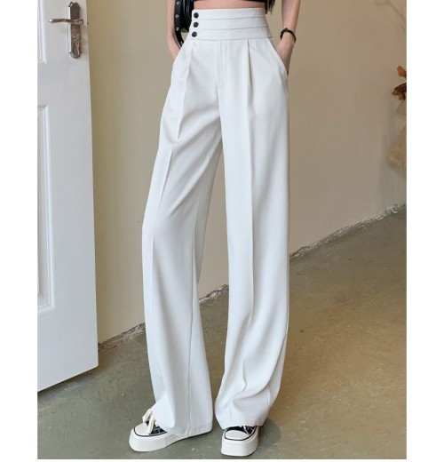 plus size women's pants & trousers high waist striped wide leg pants streetwear y2k casual office trousers plus size women's pants & trousers high waist striped wide leg pants streetwear y2k casual office trousers